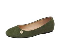 Zapatillas Mujer Casual Comodos, Bambas Mujer Gimnasio, Zapatos Planos CóModos Y Casuales Estilo Ballet Color Liso Y Punta Redonda Ideales OtoñO Zapatos Elegantes Shoes For Women Zapatos Sneakers