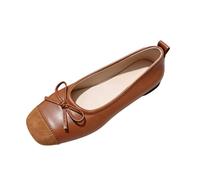 Zapatillas Mujer Casual Comodos, Zapatillas Deportivas Mujer Verano, Zapatos Casuales Tipo Bailarina Sin Cordones con Detalle Lazo Calzado CóModo Y Ligero Shoes For Women Shoes Zapatos Elegantes