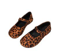 Zapatillas Mujer Casual Comodos, Zapatos Mujer Elegantes Caminar, Planos Estilo Mary Jane Tallas Grandes Estilo Retro FrancéS con Hebilla En El Hombro Y Abertura Poco Profunda Zapatillas Shoes