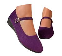 Zapatillas Mujer Casual Running, Zapatillas Deportivas Mujer Verano, Zapato Casuales Sin Cordones Moda Mocasines Suaves con Correa Hebilla TacóN Bajo CóModo Zapatos Elegantes Shoes Shoes For Women