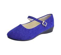 Zapatillas Mujer Casual Running, Zapatillas Deportivas Mujer Verano, Zapato Casuales Sin Cordones Moda Mocasines Suaves con Correa Hebilla TacóN Bajo CóModo Zapatos Elegantes Shoes Shoes For Women