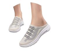 Zapatillas Mujer Casual Verano, Zapatillas Deportivas Mujer Comodos, Zapatos Pantuflas Informales Sin Cordones Transpirables Malla Ligeras Y CóModas Caminar Shoes Shoes For Women Zapatos Elegantes