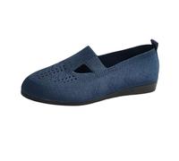 Zapatillas Mujer Comodas - Bonitas Bailarinas para Mujer Zapatos Planos Medievales De Verano para NiñAs CóModos Zapatos De Terciopelo Zapatos Tradicionales De Ancho Alto Elegantes Zapatos