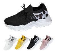 Zapatillas Mujer Deporte Verano Antideslizante Pretty Moda Sneakers Malla Comodas Entretiempo Zapatos Deportivos con Cordones Casual Transpirables Calzado Slip on Mocasines Clasico Para Correr Running