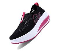 Zapatillas Mujer Deportivas Mujer Zapatillas Casual Negras Sanitarias 38 Running Ortopedicas Women Shoes Entrenamiento for Estampados Deportiva Deporte 41 Negro para Correr Enfermera Zapatos De