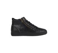 Geox D Blomiee B, Zapatillas Mujer, Negro Black Snake, 37 EU