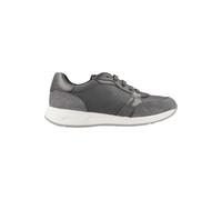 Geox D Bulmya A, Zapatillas Mujer, Gris Oscuro, 36 EU