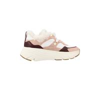 Geox Tenis D Diamanta C para Mujer, Blanco Nude, 37 EU
