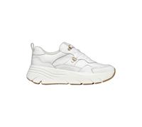 Geox D DIAMANTA E, Zapatillas Mujer, White, 35 EU