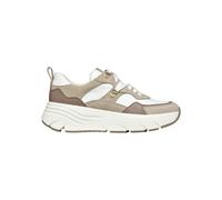 Geox D Diamanta E, Zapatillas Mujer, Beige, 41 EU