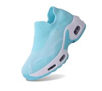 Zapatillas Mujer Gimnasio Zapatillas Mujer Ortopedicas Malla Transpirable Caminar Redondo Casual Mocasines Gimnasio Sneakers Verano