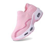Zapatillas Mujer Gimnasio Zapatillas Mujer Ortopedicas Malla Transpirable Caminar Redondo Casual Mocasines Gimnasio Sneakers Verano