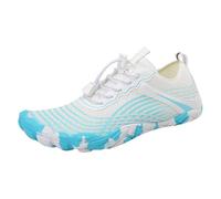 Zapatillas Mujer Guess - Zapatillas De Deporte para Mujer Patrón Color Sólido Estilo De Pareja Verano Cómodos De Secado Rápido Zapatos De Rastreo De Arroyo Al Aire Libre (Light Blue 45)