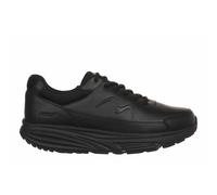 MBT Simba Trainer II Zapatillas para Mujer. Sneakers con Diseño Casual y Versátil. Cuero Sintético y Sistema de Lazo Rápido. Calzado Fisiológico con Amortiguación y Transpirabilidad. Color Negro