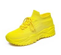 Zapatillas Mujer Moda 2025 Malla Deporte Zapatos Horma Extra Ancha Confort Outdoor Fitness Deportivas con Suela Alta Ideales para el Dia a Baratas