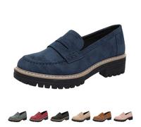 Zapatillas Mujer Moda Calzado para Fascitis Plantar cómodas para pies sensibles Zapatos Mujer Comodos y Ligeros Malla Transpirable Ligera Calzado de Ajuste Ancho prácticas Zapatillas sin Cordones