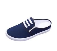 Zapatillas Mujer Moda prácticas Zapatillas sin Cordones duraderas Suela de Goma Estilo Retro Moderno cómodas para pies sensibles aptas para Verano y Exterior