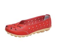 Zapatillas Mujer Plana prácticas Zapatillas sin Cordones Transpirables Ligeros Y Antideslizantes Ideal para Caminar Todo el día cómodas para pies sensibles cómodas y Resistentes