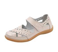 Zapatillas Mujer Sin Cordones Zapatos Horma Extra Ancha con Soporte de Arco Malla Depotivas Plataforma Ligeras Baratas