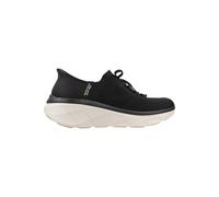 Skechers D'lux Walker 2.0 Thrill Movement - Tenis para Mujer, Borde de Punto Negro y marrón, 41 EU