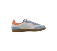 Skechers Tenis Hotshot for The Win para Mujer, Cuero Azul Claro con Ribete múltiple, 41 EU