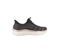 Zapatillas Skechers Slip-Ins Summits Plus - Soft Luster Black/Rose Gold Knit Mujer 36