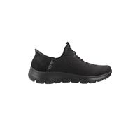 Skechers Mujer Summits Unknown Trail Zapatillas, Black Mesh/Trim, 39 EU