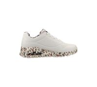 Skechers Mujer Uno Safari Time Basket, Blanco, 36 EU