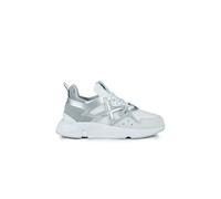 Scarpe donna Munich sneaker Clik 67 in suede/ mesh bianco / silver DS24MU02 4172067 40