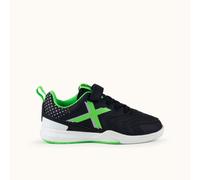 Zapatillas Negras Munich RONDITO KID ELASTIC LACE niño Futbol Sala 4067020