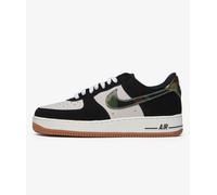Zapatillas Nike Air Force 1 Low Retro "Black Patent Camo Swoosh" Negro