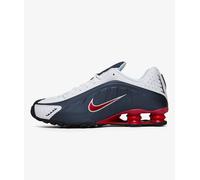 Nike Shox R4 "Midnight Navy" - Talla: 40.5 Midnight Navy/Gym Red-White-Metallic Silver-Black-White