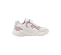 Geox Zapatillas para niña B CIUFCIUF Girl B, Color Blanco Roto y Rosa, Talla 25 EU