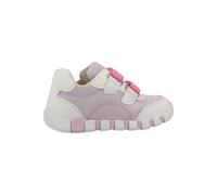 Geox Zapatillas de niña B Iupidoo Girl A, Blanco/Morado, 21 EU