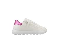 Geox - J PUFFYPOP Girl A, Zapatillas Niñas, White/Fuchsia,