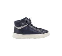 Geox J Skylin Girl, Zapatillas Niñas, Navy Dk Silver, 25 EU