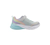 Skechers Zapatillas Deportivas Cosmic Glow Planas Niño/a Talla 32 Azul cielo/Verde pastel/Lila/Plata