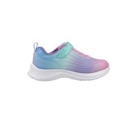 Skechers Jumpsters 2.0 Blurred Dreams, Zapatos deportivos Niñas, Turquoise Synthetic/ Multi Trim, 34 EU