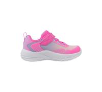Skechers Niñas MICROSPEC Advance Oasis Point Sneaker, Pink, 23 EU