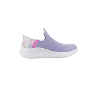 Skechers Girls, Zapatillas Niñas, Lavender Mesh Multi Trim, 27 EU