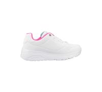 Skechers - Street Girls, Zapatillas, White Synthetic/Neon Multi Trim,