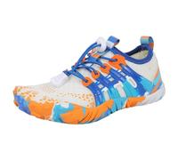 Zapatillas Niño Blancas, Deportivas Niño Zapatos Cómodos De Suela Blanda para Niños Zapatos para Vadear En La Playa Zapatos De Natación para Fitness De Doble Uso Al Libre (Sky Blue 35 Big Kids)