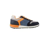 Geox - J ALBEN Boy B, Zapatillas Niños, Lt Grey/Navy,
