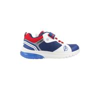 Geox Zapatillas transpirables con LED Ciberdron x Captain Amer. Talla 37. Color Azul