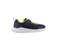 Geox J SPRINTYE Boy A - Zapatillas Deportivas, Color Azul Marino/Amarillo, Talla 28 EU