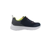 Skechers Zapatillas Microspec MAX Advance para niño, Navy, 2 UK Child