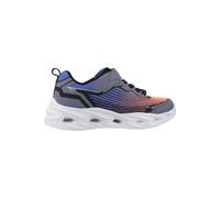 Skechers Tenis Vortex 3.0 para niño, Negro Azul/Naranja, 1.5 Little Kid