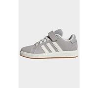 Zapatillas Niños Gris Velcro Lengüeta Acolchada 30
