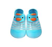 Zapatillas Niños Niñas - Tejido, Senderismo, Calcetines, Bebé, Niños, Zapatillas de Niños, azul, 27 EU