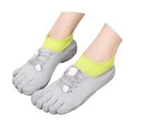 Zapatillas On Mujer - Zapatillas De Yoga Minimalistas Transpirables Y Descalzas para Entrenamiento Físico En Interiores Y Exteriores Zapatillas Flexibles para Correr con Punta (Light Gray 40)
